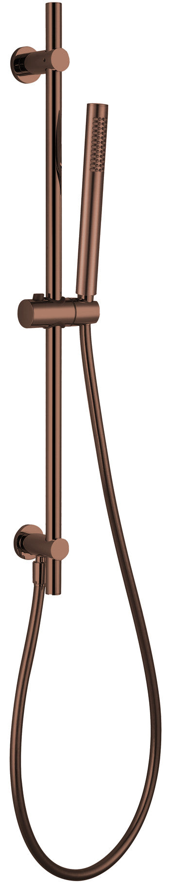 The White Space Shower Slider Rail Kit – Pencil handset / Brushed Bronze