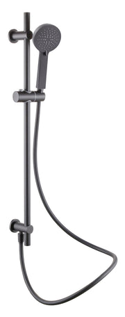 The White Space Shower Slider Rail Kit – Round handset / Gunmetal