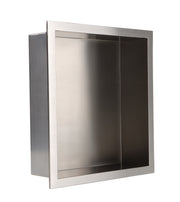 The White Space Shower Wall Niche – 300 x 300mm / Stainless Steel