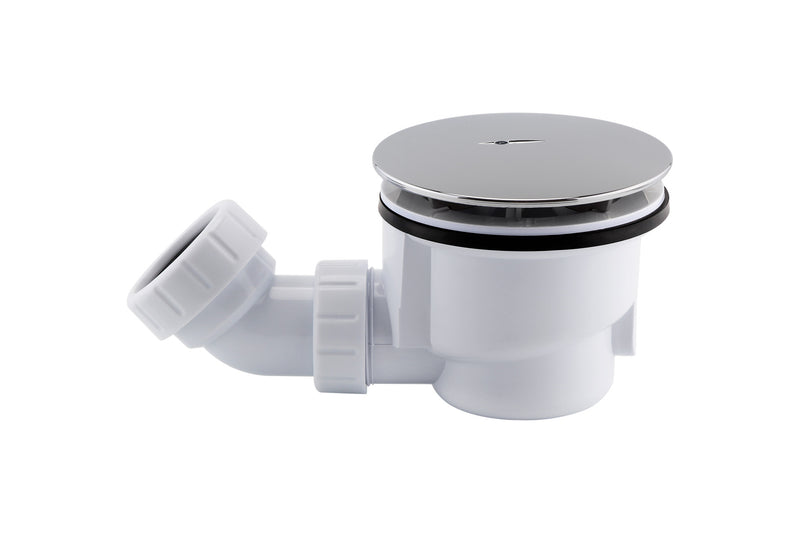 The White Space Shower Waste with Standard Cover – Chrome