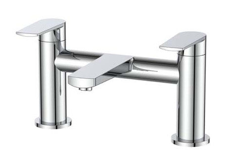 The White Space Sierra Bath Filler – Chrome