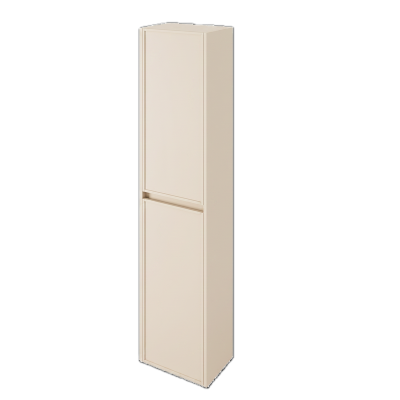 The White Space Slim Shaker tall unit in Portland Stone