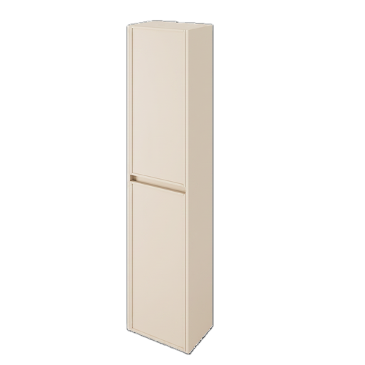 The White Space Slim Shaker tall unit in Portland Stone