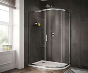 The White Space Sommer 6 Offset Quadrant Shower Enclosure Single Door lifestyle
