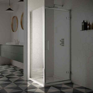 The White Space Sommer 8 Shower Side Panel – chrome