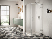 The White Space Sommer 8 Shower Side Panel – chrome
