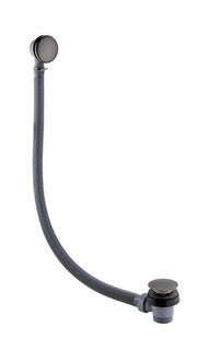 The White Space Sprung Plug Bath Waste – Gunmetal