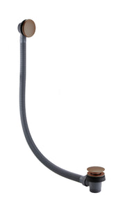 The White Space Sprung Plug Bath Waste – Brushed Bronze
