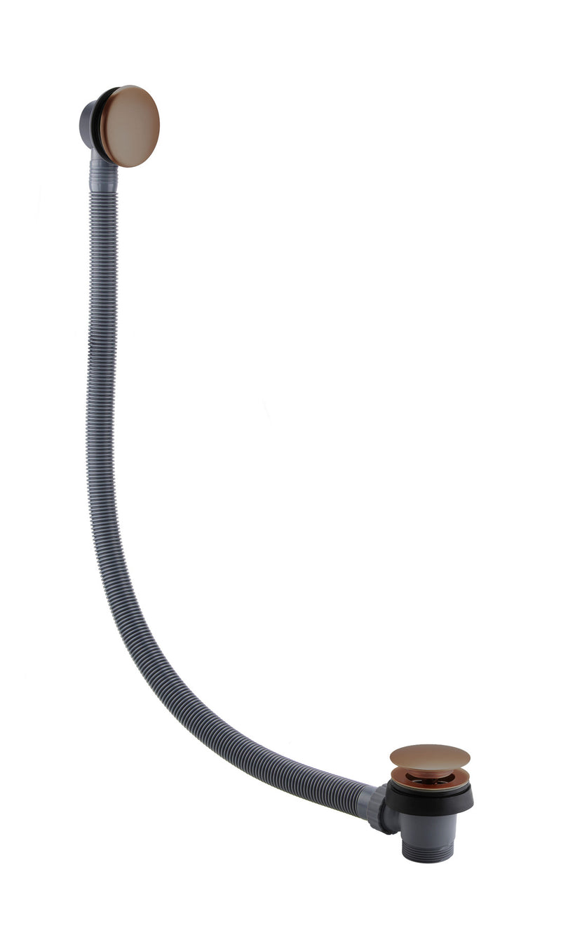 The White Space Sprung Plug Bath Waste – Brushed Bronze