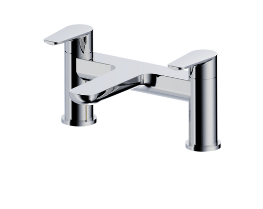 The White Space Stride Bath Filler – Chrome