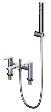 The White Space Stride Bath Shower Filler – Chrome