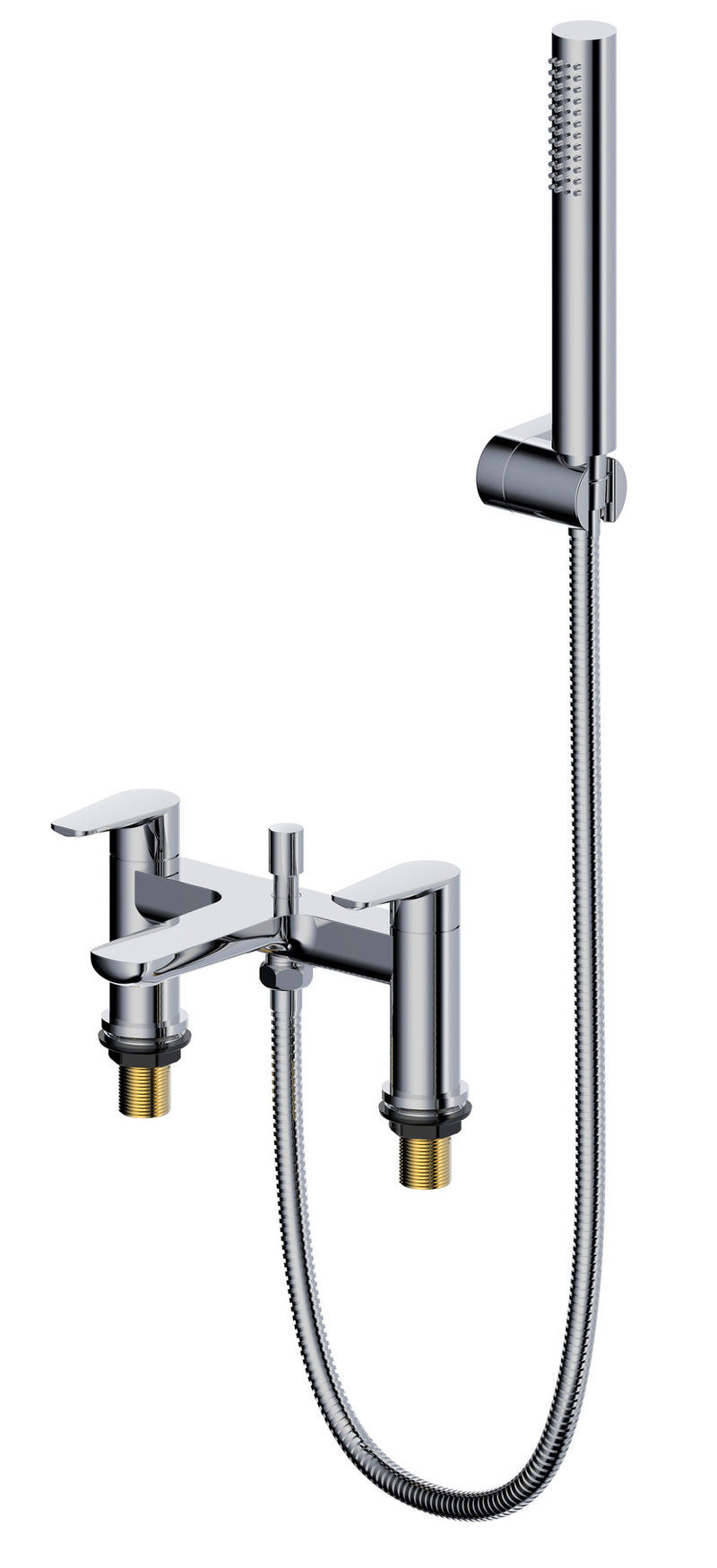 The White Space Stride Bath Shower Filler – Chrome