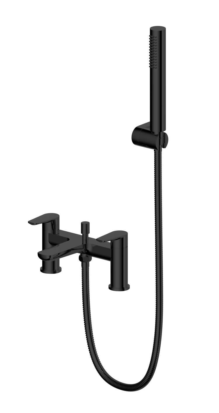 The White Space Stride Bath Shower Filler – Black