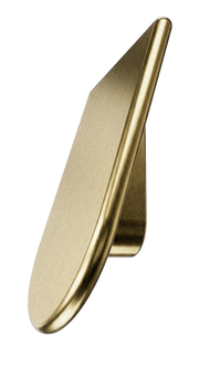 The White Space Tab handle in Brass
