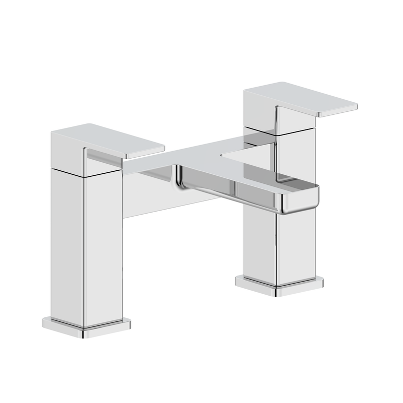 The White Space Timble Bath Filler – Chrome