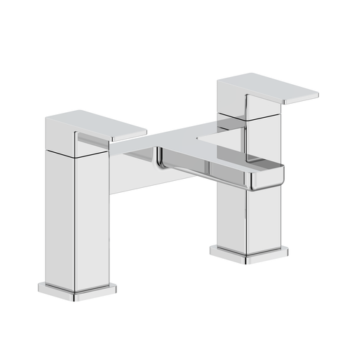 The White Space Timble Bath Filler – Chrome