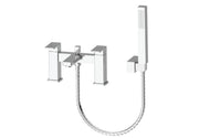 The White Space Timble Bath Shower Filler – Chrome
