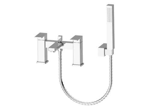 The White Space Timble Bath Shower Filler – Chrome