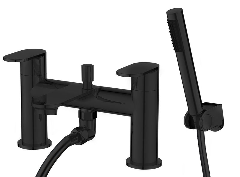 The White Space True Bath Shower Filler – Black