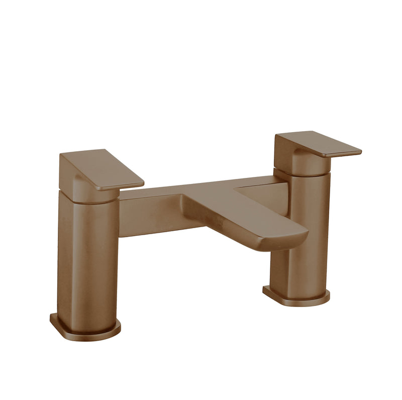 The White Space Veto Bath Filler – Brushed Bronze