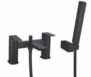 The White Space Veto Bath Shower Filler – Black