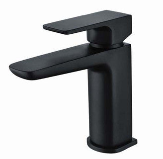 The White Space Veto Monobloc Basin Mixer – Black