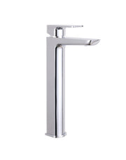 The White Space Veto Tall Monobloc Basin Mixer – Chrome