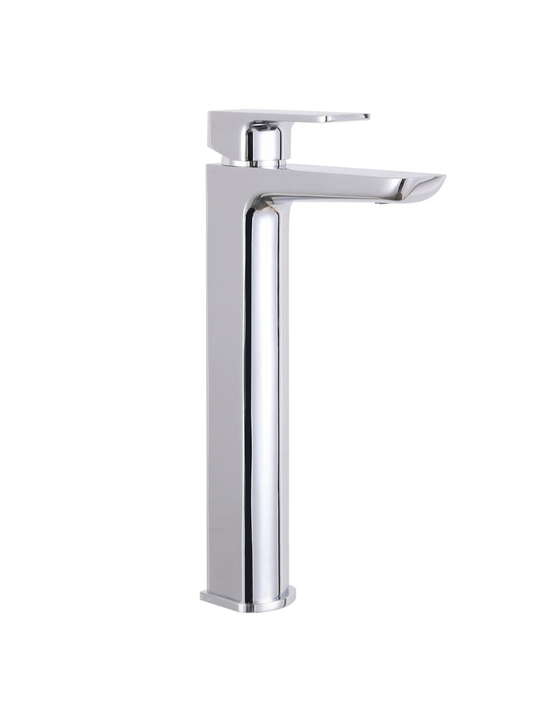 The White Space Veto Tall Monobloc Basin Mixer – Chrome