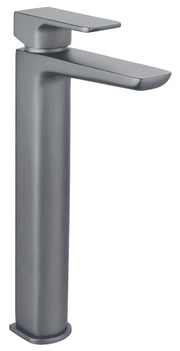 The White Space Veto Tall Monobloc Basin Mixer – Gunmetal