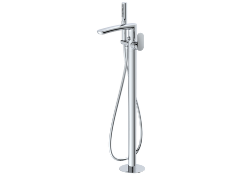 The White Space Vital Floorstanding Bath Filler – Chrome
