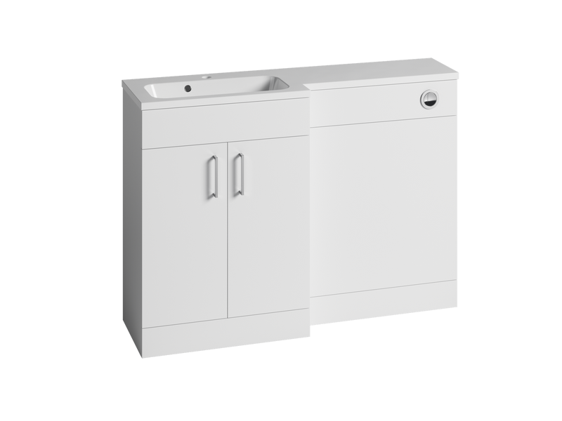 The White Space Vital 1200mm left hand basin