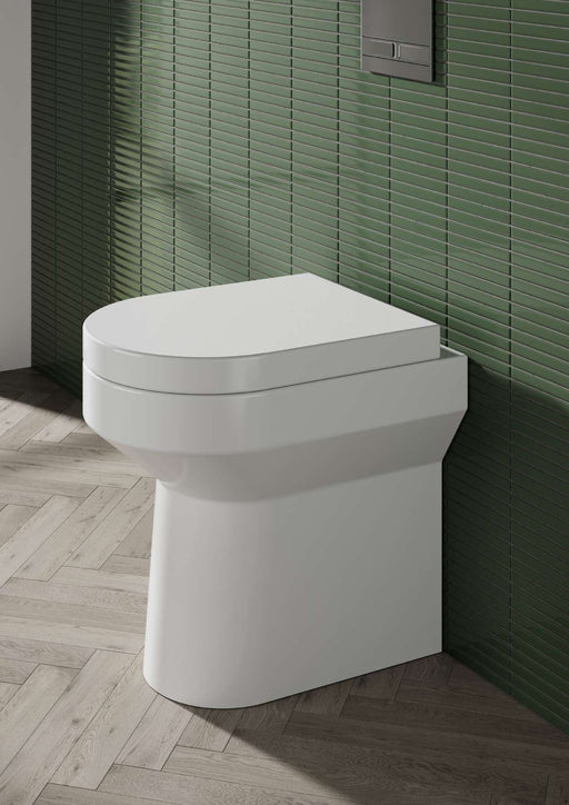 The White Space Vital Rimless Back to Wall WC