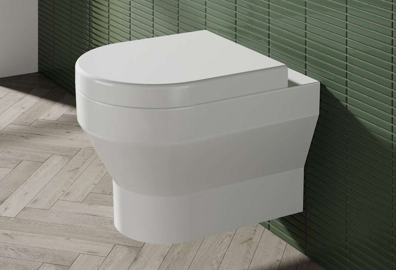 The White Space Vital Rimless Back to Wall WC