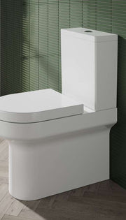 The White Space Vital Rimless Close Coupled WC (Closed Back)