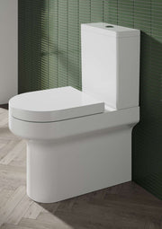 The White Space Vital Rimless Close Coupled WC (Closed Back)