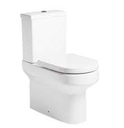 The White Space Vital Rimless Close Coupled WC (Closed Back)