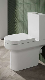 The White Space Vital Rimless Close Coupled WC (Open Back)
