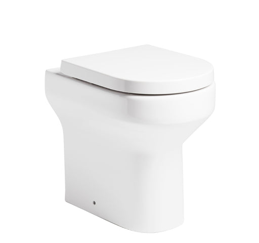 The White Space Vital Rimless Comfort Raised Height Back to Wall WC