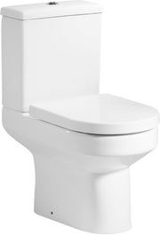The White Space Vital Rimless Comfort Raised Height Close Coupled WC (Closed Back)