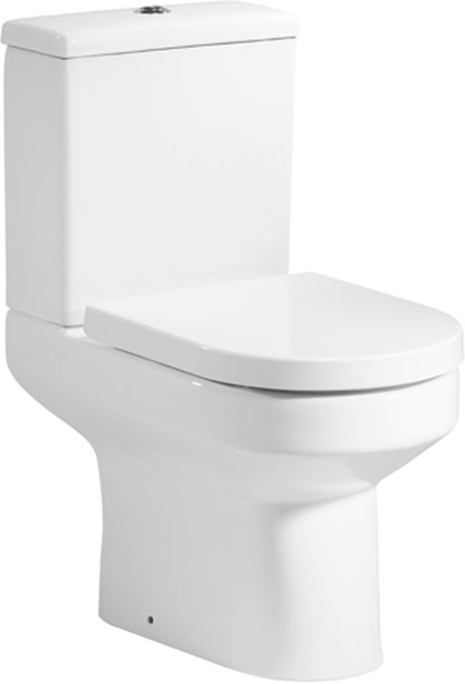 The White Space Vital Rimless Comfort Raised Height Close Coupled WC (Open Back)