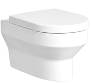 The White Space Vital Rimless Wall Hung WC