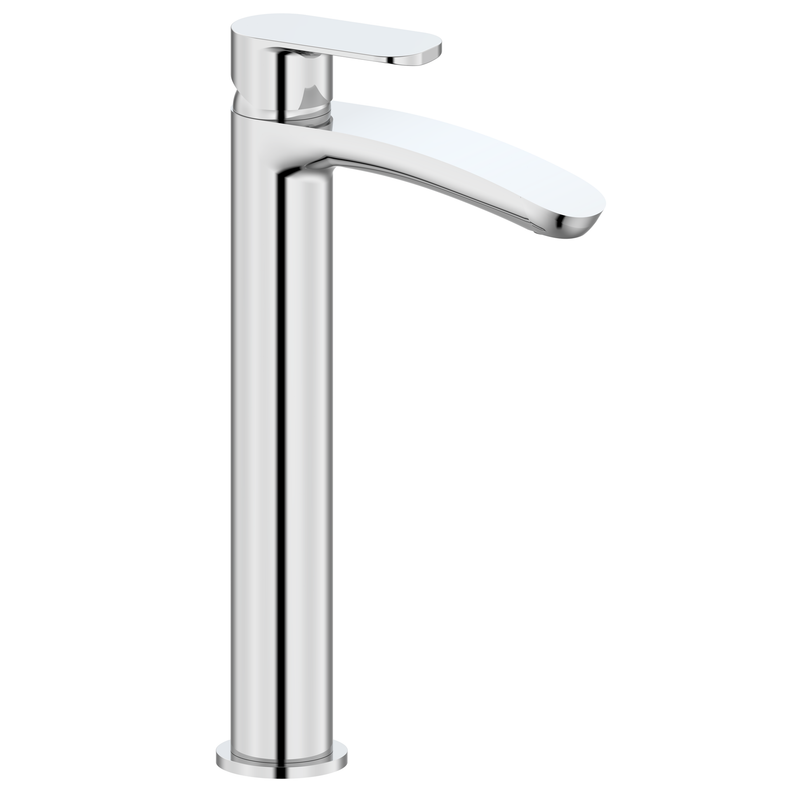 The White Space Vital Tall Monobloc Basin Mixer – Chrome
