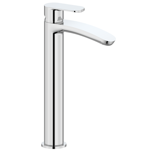 The White Space Vital Tall Monobloc Basin Mixer – Chrome