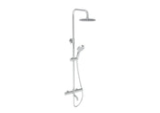 The White Space Yes Triple Outlet Bar Valve Shower with Bath Spout – Chrome