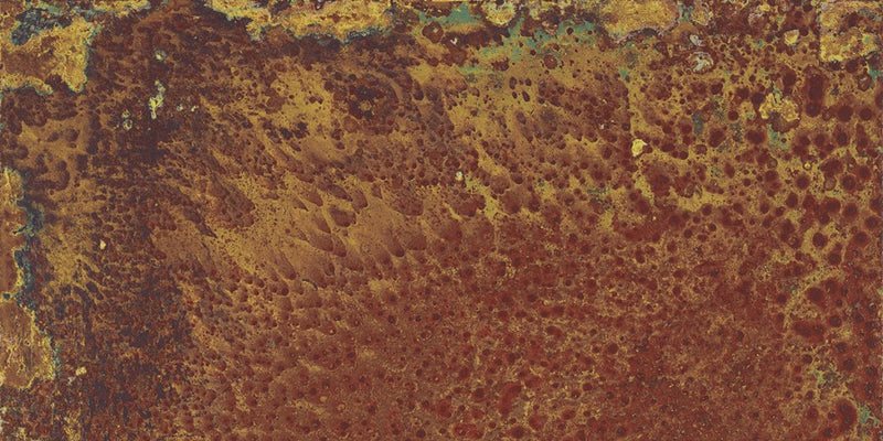 Titusville rust metal effect tile 500x1000x20mm - view 3