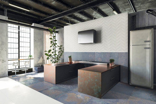 Titusville sapphire metal effect tile 500x1000x10mm - view 2