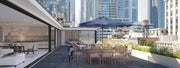 Titusville sapphire metal effect tile 500x1000x20mm - view 2