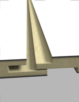 Selkie Golden Fudge Tongue & Groove MDF Wall Panel