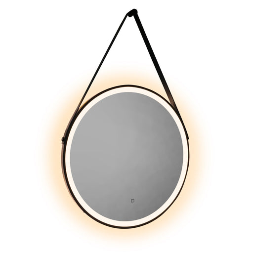 Vertex Mirror Black Frame Led 600x600mm - view 2
