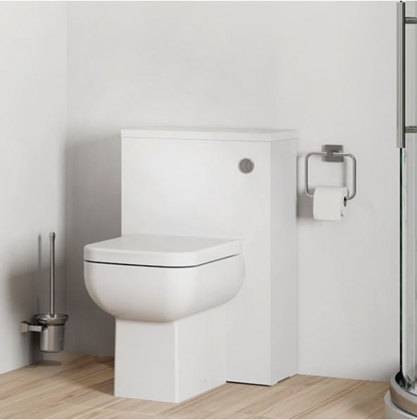 Kartell K-VIT Purity 505mm WC Unit - White Gloss (FUR082PU)